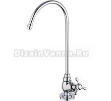 Кран Frap H52 F1052-9 для фильтра, хром