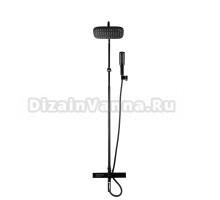 Душевая стойка Royce Queen RCS-110104BL черный матовый