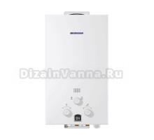 Газовая колонка Edisson Eco E 20 D настенная, вертикальная, белая