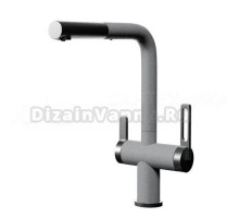 Смеситель для кухни Granula 8170 базальт