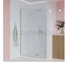 Душевая дверь в нишу Veconi Evo 100 CH 160 см, профиль глянцевый хром, стекло прозрачное