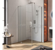 Душевой уголок Cezares Slider SLIDER-AH-1-90-100/110-C-Cr 90х110 см, профиль хром, стекло прозрачное