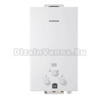 Газовая колонка Edisson Eco E 20 D Pro настенная, вертикальная, белая