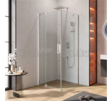 Душевой уголок Cezares Slider SLIDER-AH-1-80-70/80-C-Cr 80х80 см, профиль хром, стекло прозрачное