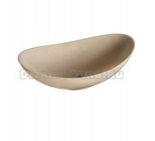 Накладная раковина Stella Polar Орион 58 бежевая, овальная