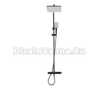 Душевая стойка Royce Pro RCS-120504BL черный матовый