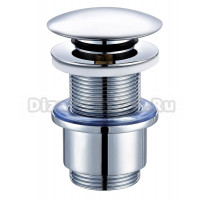 Донный клапан для раковины Cezares CZR-SC-01 без перелива, хром