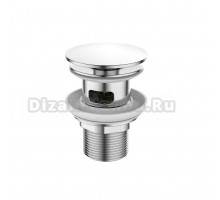 Донный клапан для раковины BelBagno BB-SAT-CRM с переливом, хром