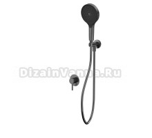 Душевой комплект WHITECROSS Y YSET02TOPGM С ВНУТРЕННЕЙ ЧАСТЬЮ, оружейная сталь