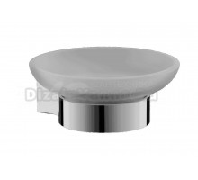 Мыльница BELZ B911 B91102 настенная, стеклянная, хром