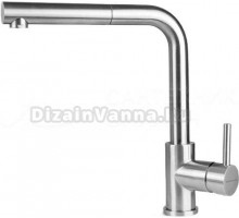 Смеситель для кухни Falmec Pure Steel оружейная сталь