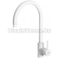 Смеситель для кухни Falmec Iseo Round Painted белый