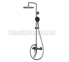 Душевая стойка Rush Melos SUS1101-40Grey графит