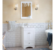 Мебель для ванной комнаты Corozo Техас 50 напольная, белая