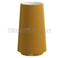 Раковина напольная Boheme Torre 801-Torre-G 48х48х85 gold, круглая, моноблок, искусственная камень