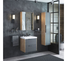 Мебель для ванной комнаты Corozo Инди 60 дуб канзас, графит