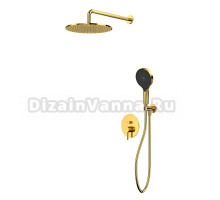 Душевой комплект WHITECROSS Y YSET04TOPGL С ВНУТРЕННЕЙ ЧАСТЬЮ, золото
