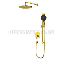 Душевой комплект WHITECROSS Y YSET05TOPGL С ВНУТРЕННЕЙ ЧАСТЬЮ, золото