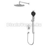 Душевой комплект WHITECROSS Y YSET05TOPNIB С ВНУТРЕННЕЙ ЧАСТЬЮ, брашированный никель