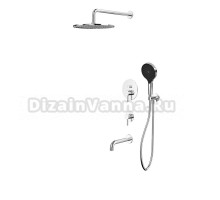 Душевой комплект WHITECROSS Y YSET07TOPCR С ВНУТРЕННЕЙ ЧАСТЬЮ, хром