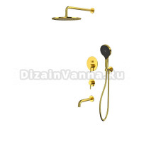 Душевой комплект WHITECROSS Y YSET07TOPGL С ВНУТРЕННЕЙ ЧАСТЬЮ, золото