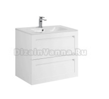 Тумба с раковиной Art&Max Platino 60 подвесная, белая матовая, под раковину AM7117-60