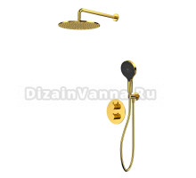 Душевой комплект WHITECROSS Y YSET08TOPGL С ВНУТРЕННЕЙ ЧАСТЬЮ, золото