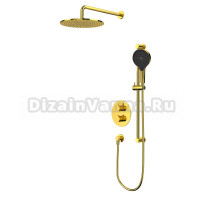 Душевой комплект WHITECROSS Y YSET09TOPGL С ВНУТРЕННЕЙ ЧАСТЬЮ, золото