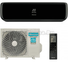 Кондиционер Hisense Black Crystal Super DC Inverter AS-13UW4RVETG01G(B) Wi-Fi инверторный, черный глянцевый