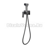 Гигиенический душ Frap H84 F2084-9 со смесителем, С ВНУТРЕННЕЙ ЧАСТЬЮ, оружейная сталь