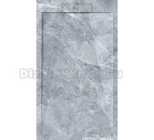 Поддон для душа Esbano Luxe ESPLM128VG серый мрамор