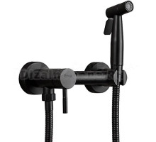 Гигиенический душ Frap F7503-6 со смесителем, черный