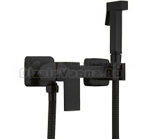 Гигиенический душ Frap F7504-6 со смесителем, черный