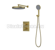 Душевой комплект IDDIS Duna DUNMG0Ti67 С ВНУТРЕННЕЙ ЧАСТЬЮ, матовое золото
