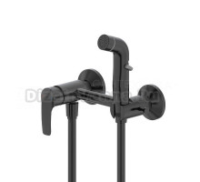 Гигиенический душ IDDIS Ray RAYBL00i08 со смесителем, матовый черный