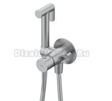 Гигиенический душ IDDIS Axes 005BCR0i08 со смесителем, матовый хром