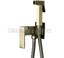 Гигиенический душ Frap F7506-4 со смесителем, С ВНУТРЕННЕЙ ЧАСТЬЮ, бронза