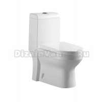 Унитаз-моноблок напольный Stella Polar Кадис KN6171000 белый