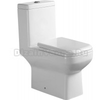 Унитаз-моноблок напольный Stella Polar Теруэль KN6130000 белый