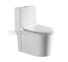 Унитаз-моноблок напольный Stella Polar Куэнка KN6831000 белый