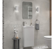 Мебель для ванной комнаты Velvex Bio 40 maxi подвесная, глянцевая белая