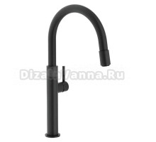 Смеситель для кухни Franke Pescara 115.0545.135 черный матовый