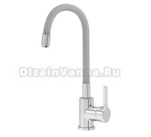Смеситель для кухни Aringa Твид AR02022GR хром, серый