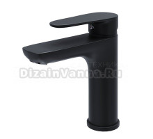 Смеситель для раковины Aringa Рейн AR02009BL матовый черный