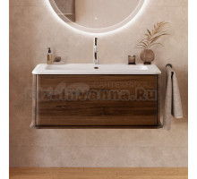 Тумба с раковиной Cezares Idra 100 1 ящик, noce