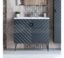 Тумба с раковиной Itana Palladio 90 2.0 маренго софт