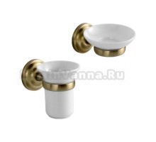 Набор Стакан Fixsen Retro FX-83806 + Мыльница FX-83808