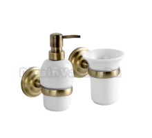 Набор Стакан Fixsen Retro FX-83806 + Дозатор FX-83812