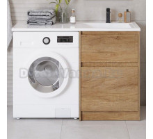 Тумба с раковиной BelBagno Kraft LVD-58/120-R rovere nebrasca nature