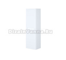 Шкаф-пенал для ванной IDDIS Edifice 35 подвесной, глянцевый белый